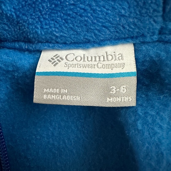 Infant Columbia fleece jacket - Picture 3 of 4